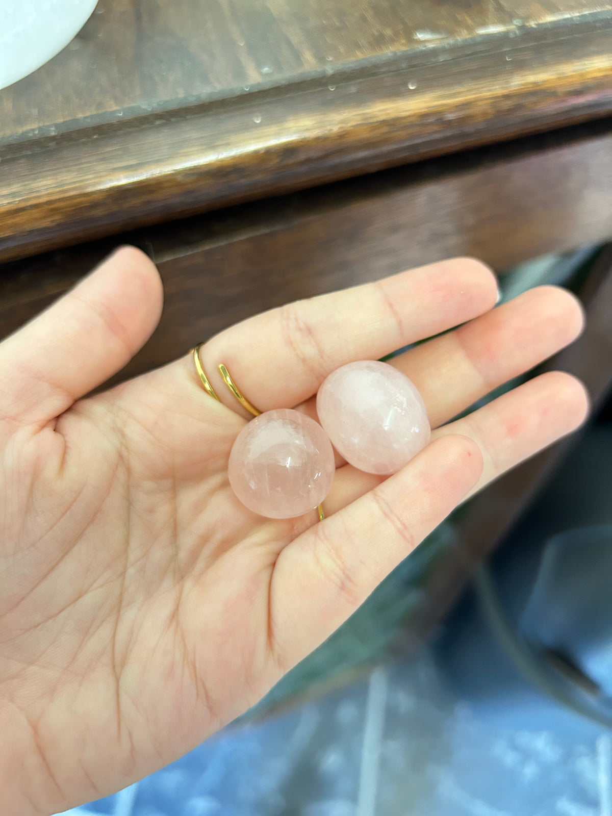 High Quality Rose Quartz Tumble