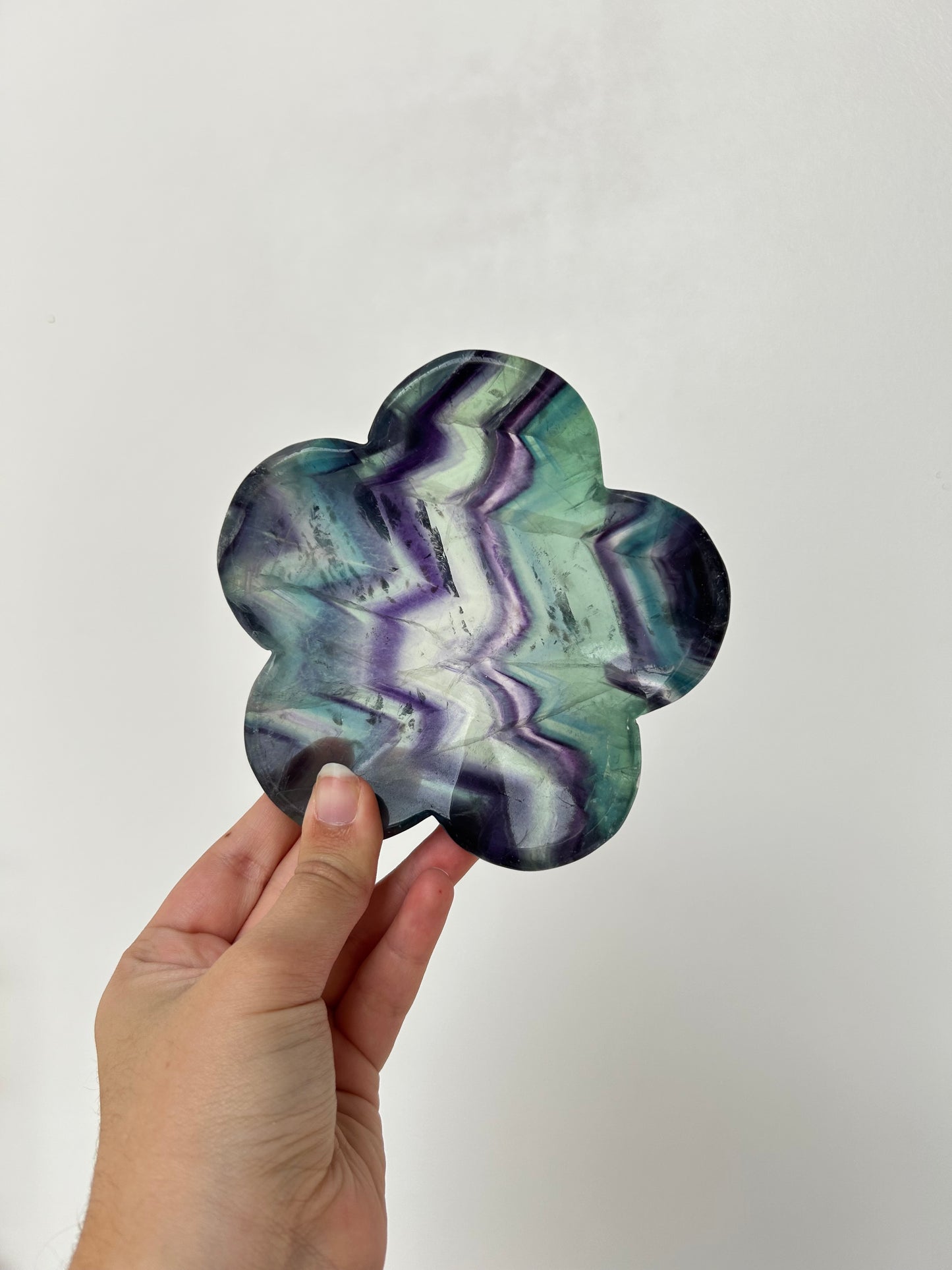 Fluorite Flower Bowl