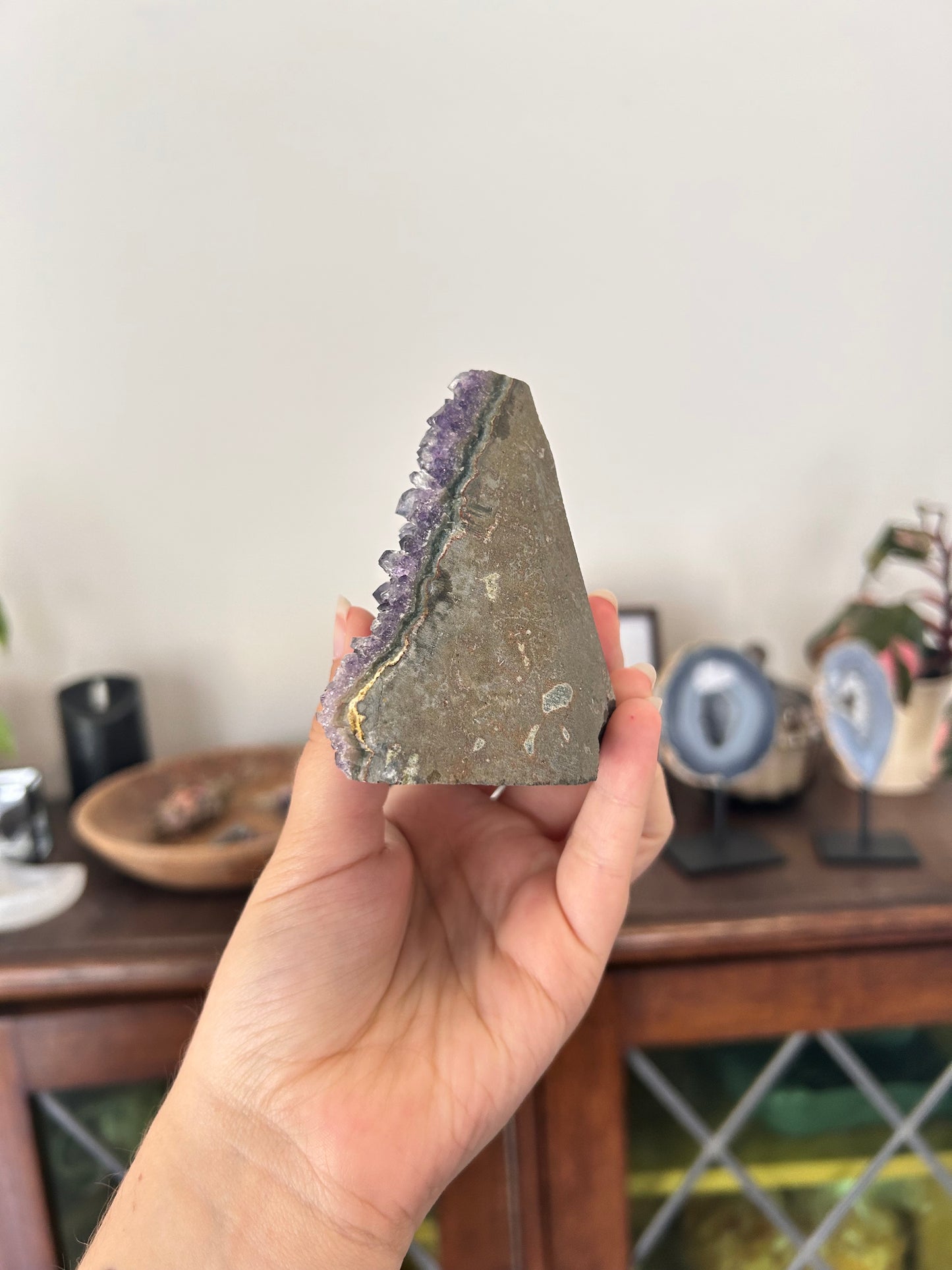 Amethyst On Stand