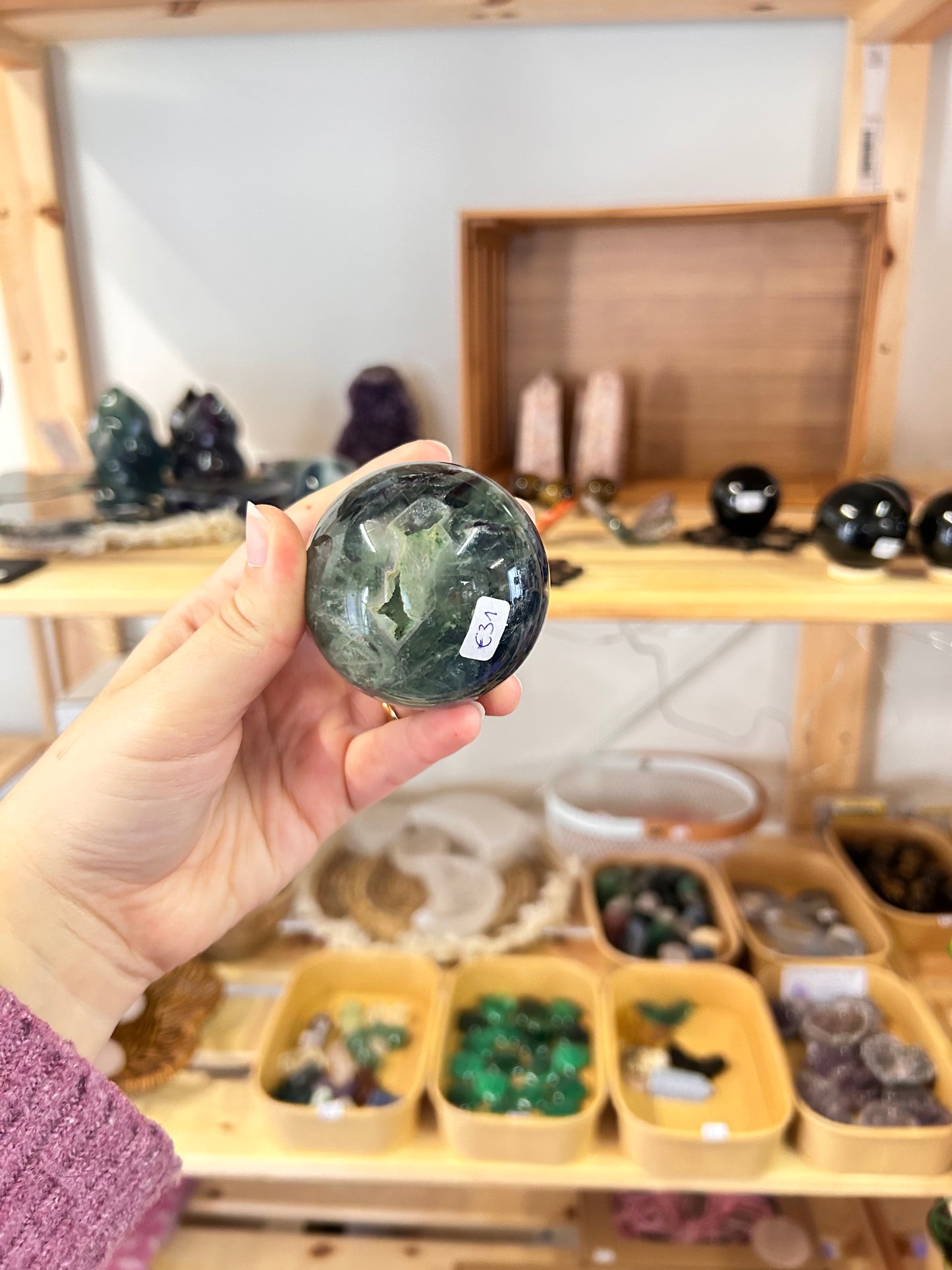 Fluorite Sphere