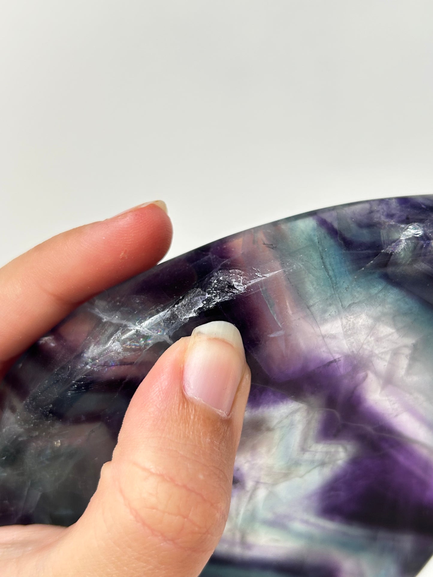 Fluorite Heart Bowl
