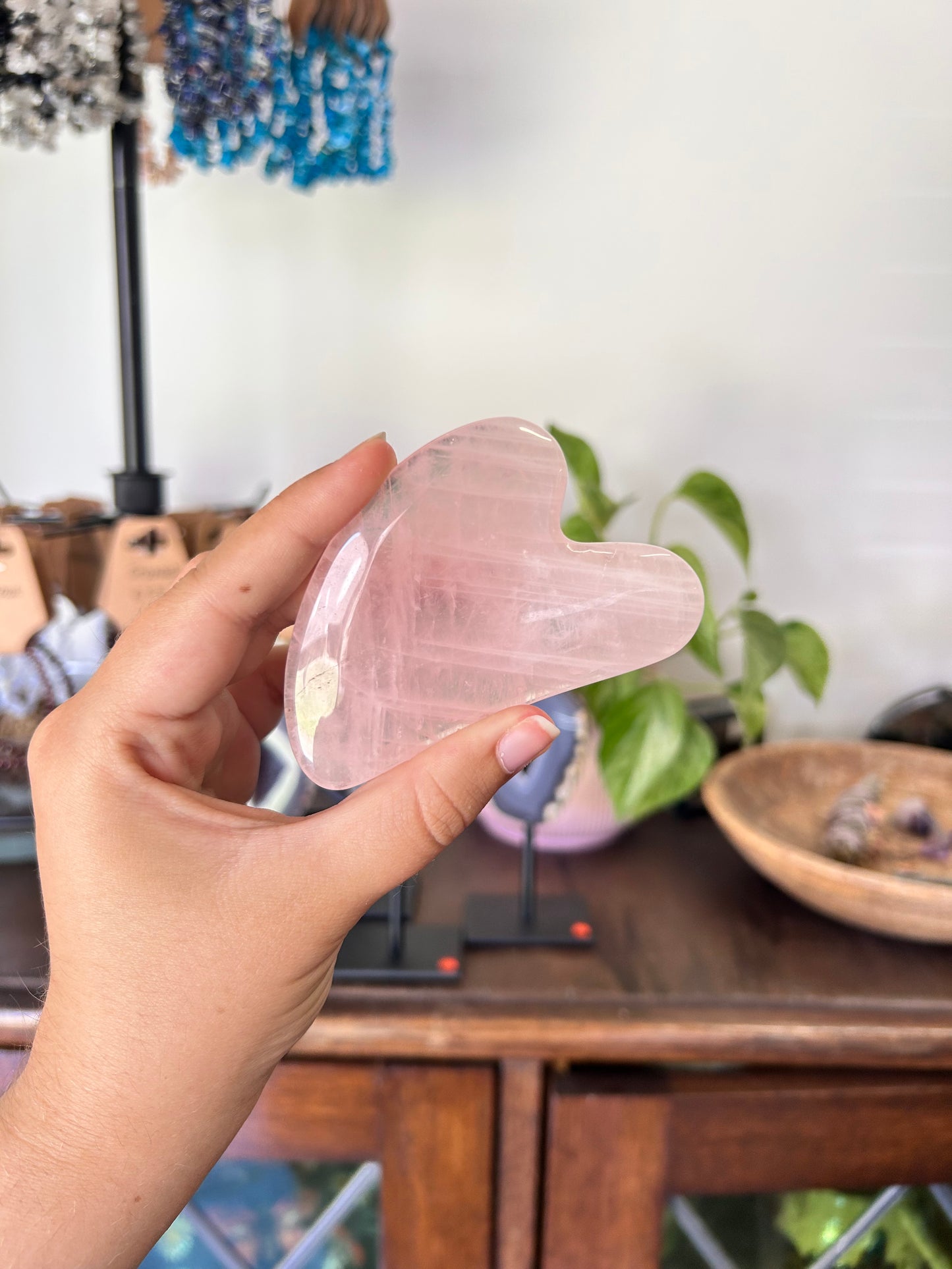 Rose Quartz Gua Sha