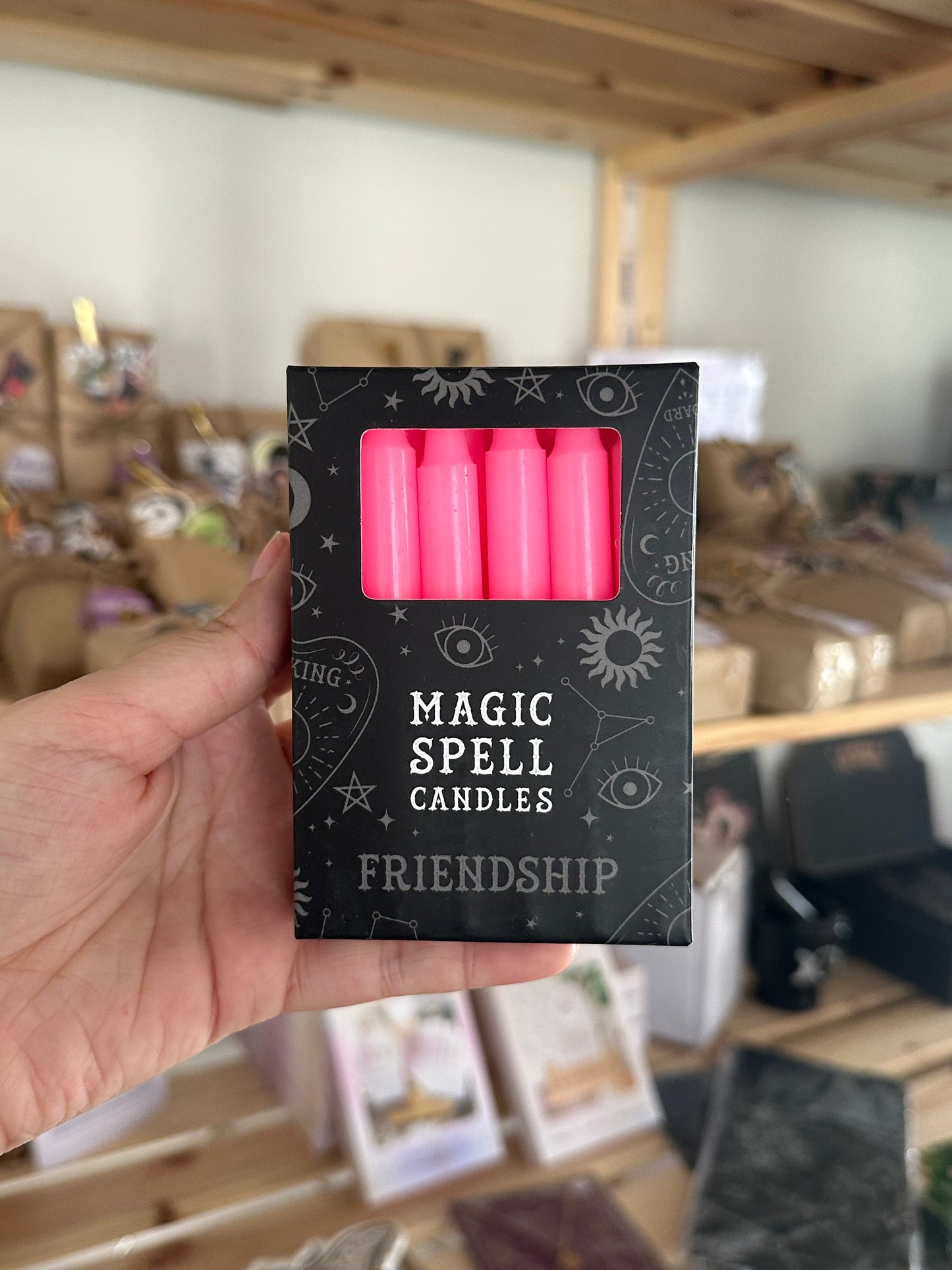 Pink Spell Candles