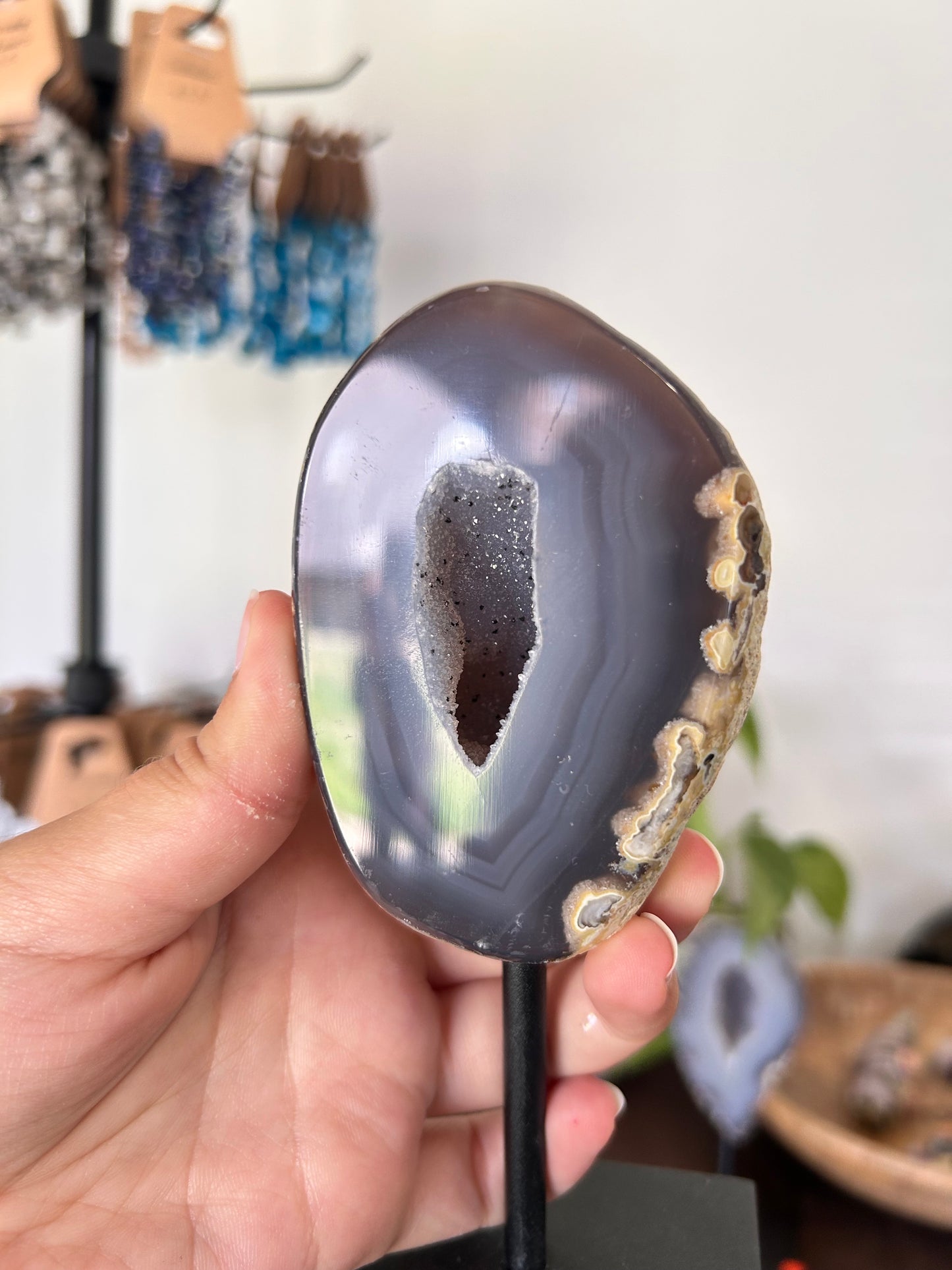 Agate On Stand