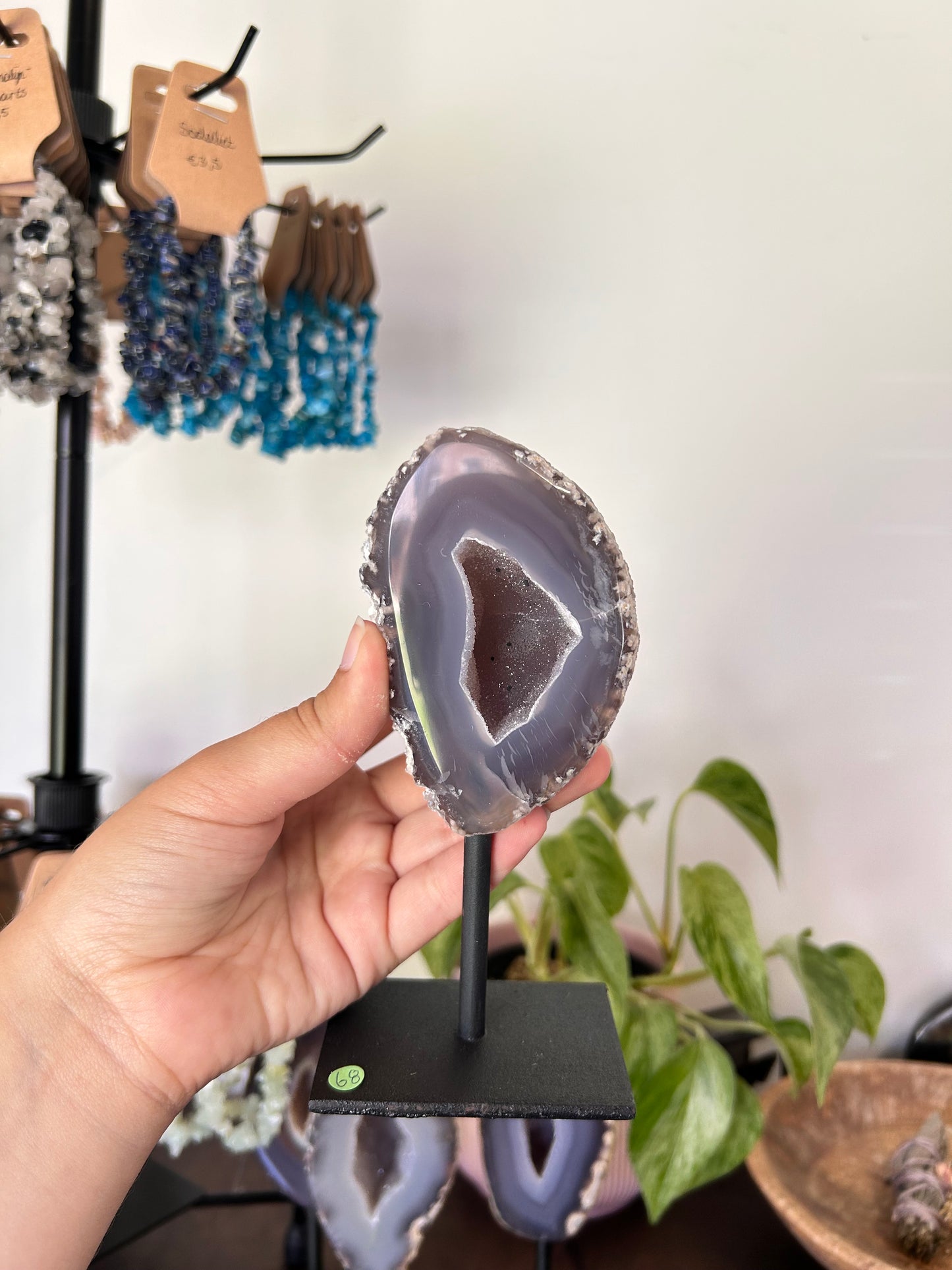 Agate On Stand