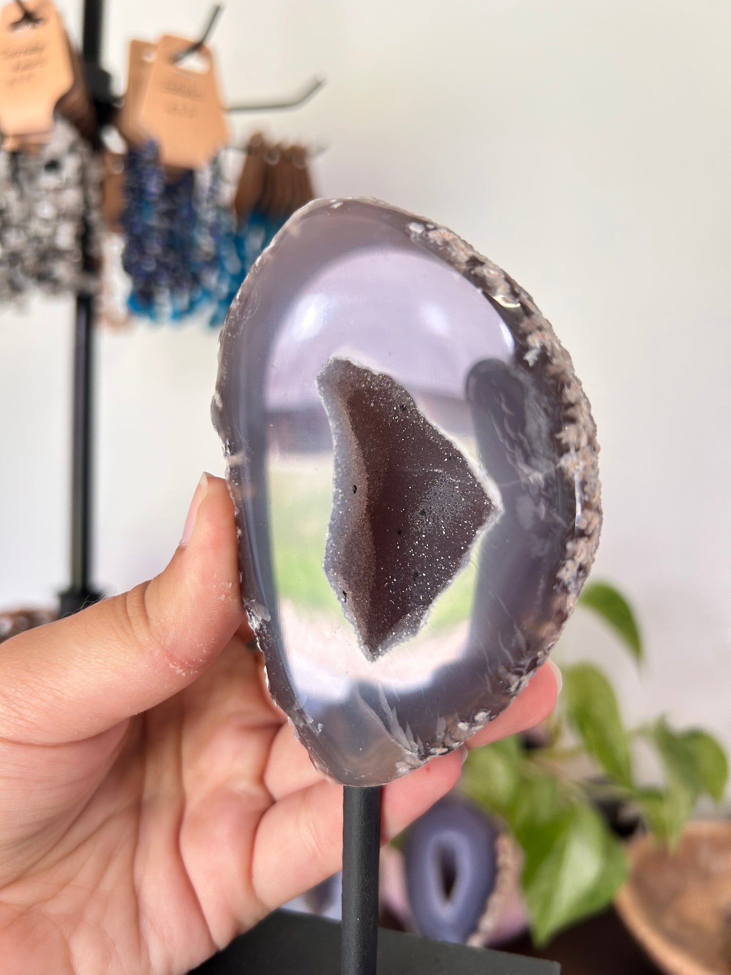 Agate On Stand
