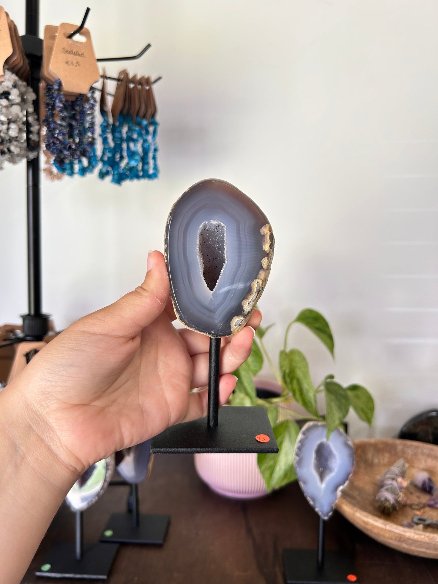 Agate On Stand