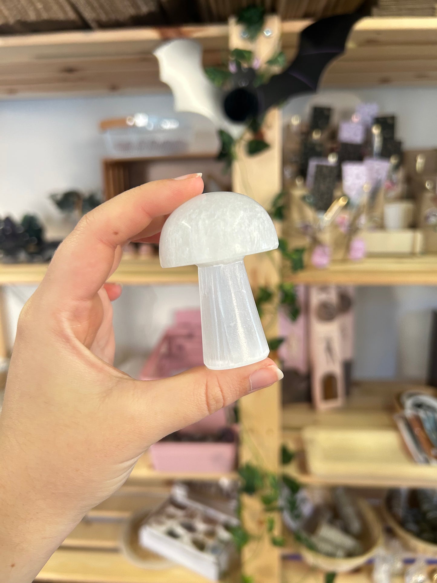 Selenite Mushroom