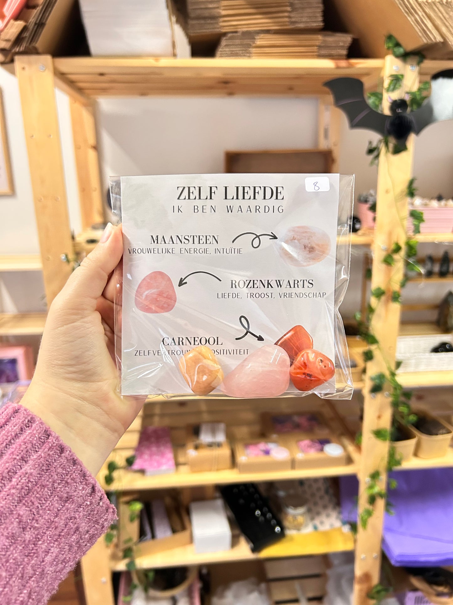 Zelfliefde Kristal Set