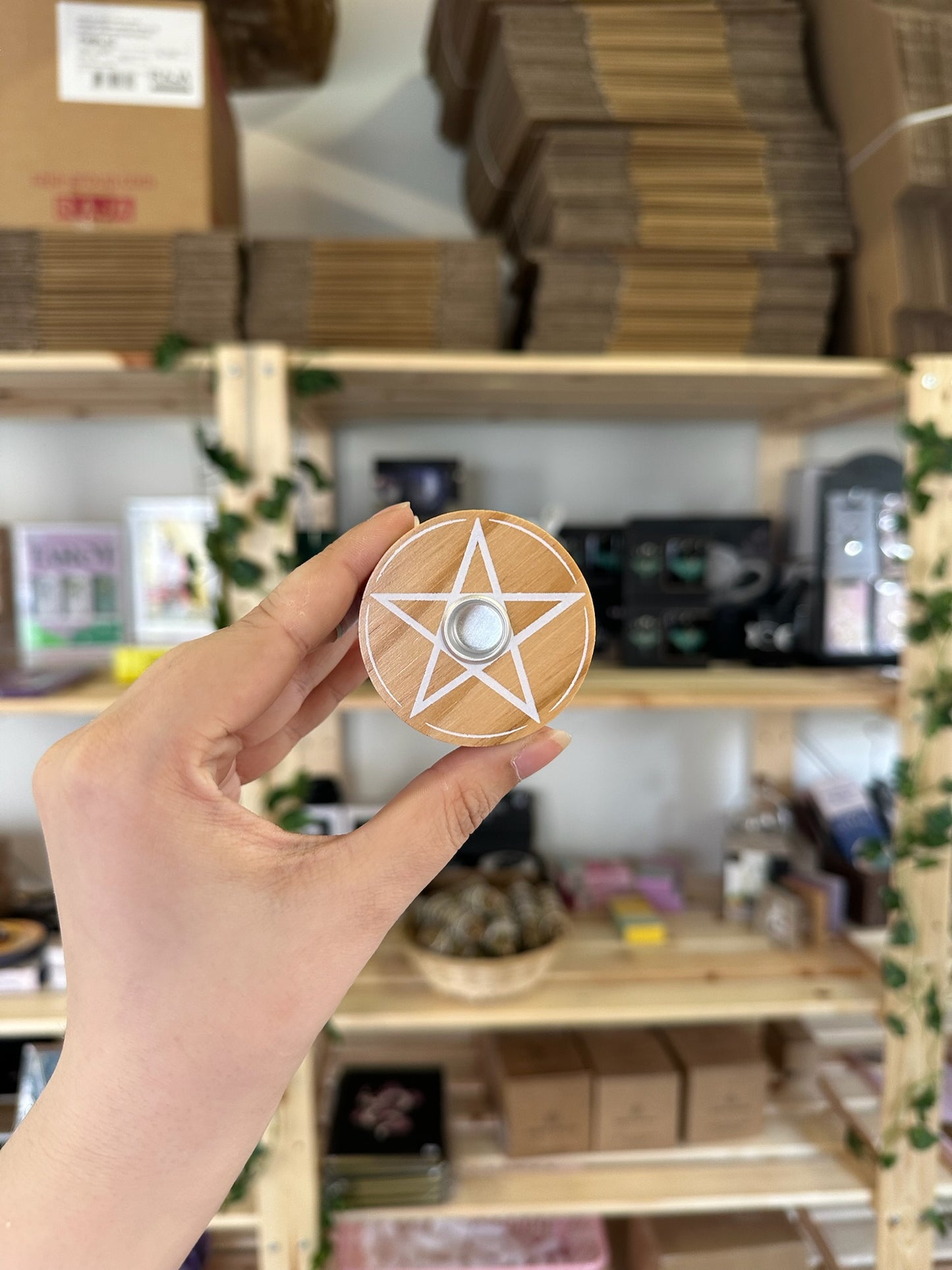 Pentagram Candle Holder