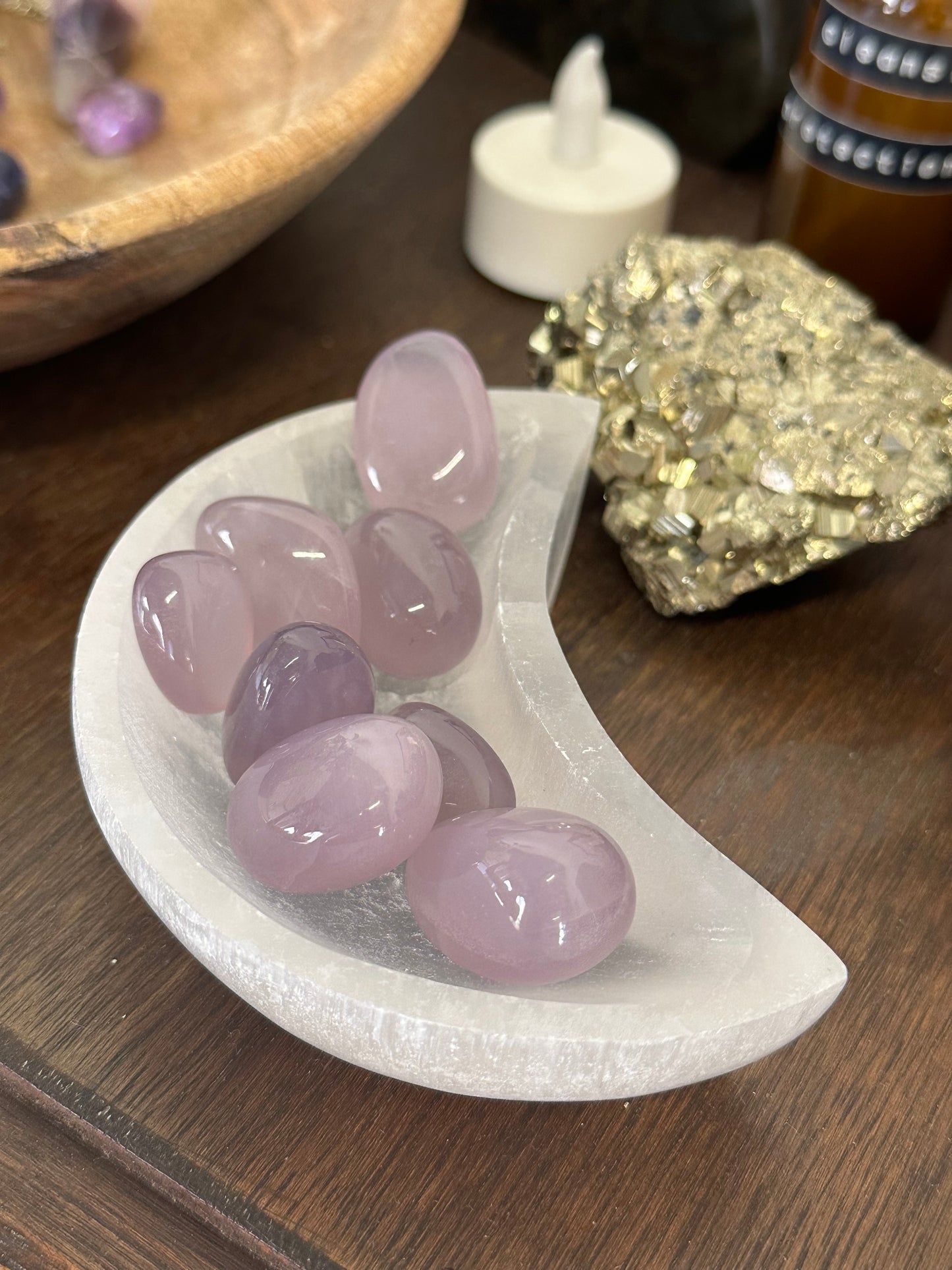 Purple Fluorite Tumble