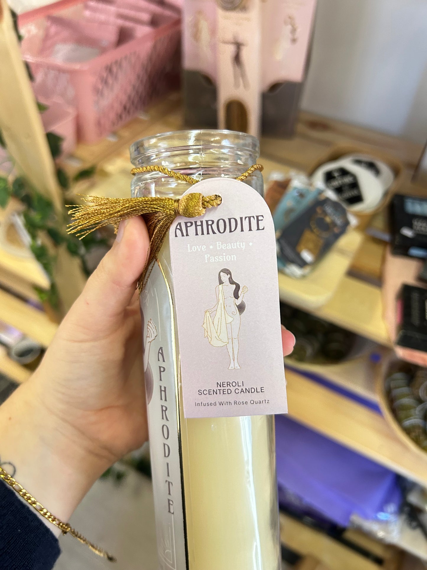 Aphrodite Tube Candle