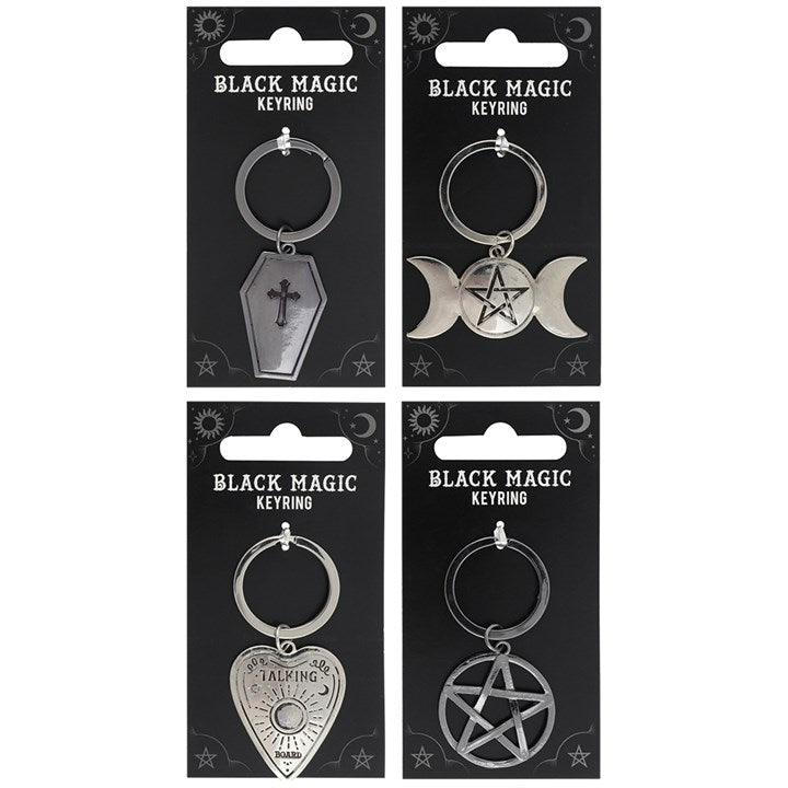 pentagram keychain