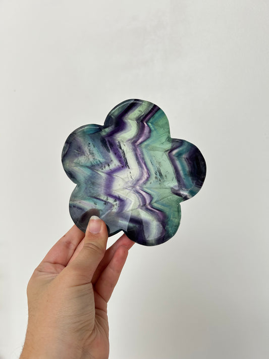 Fluorite Flower Bowl