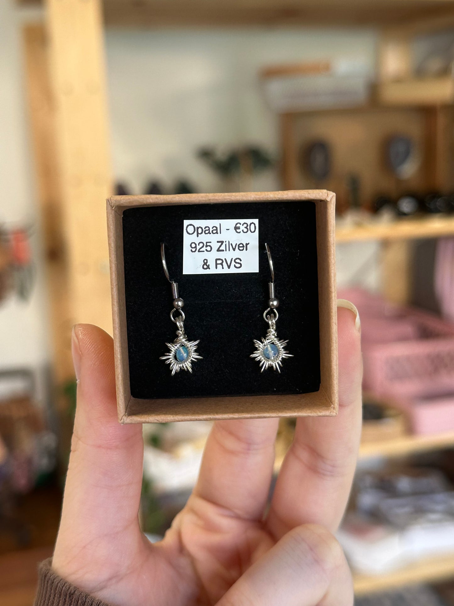 Opal Earrings