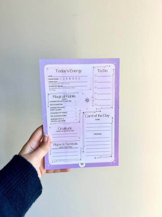 Witchy Notepad