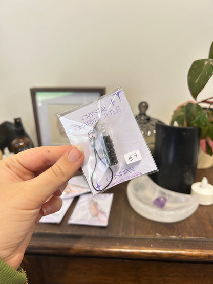 Crystal Charm Bottle