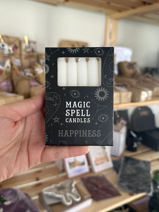 White Spell Candles