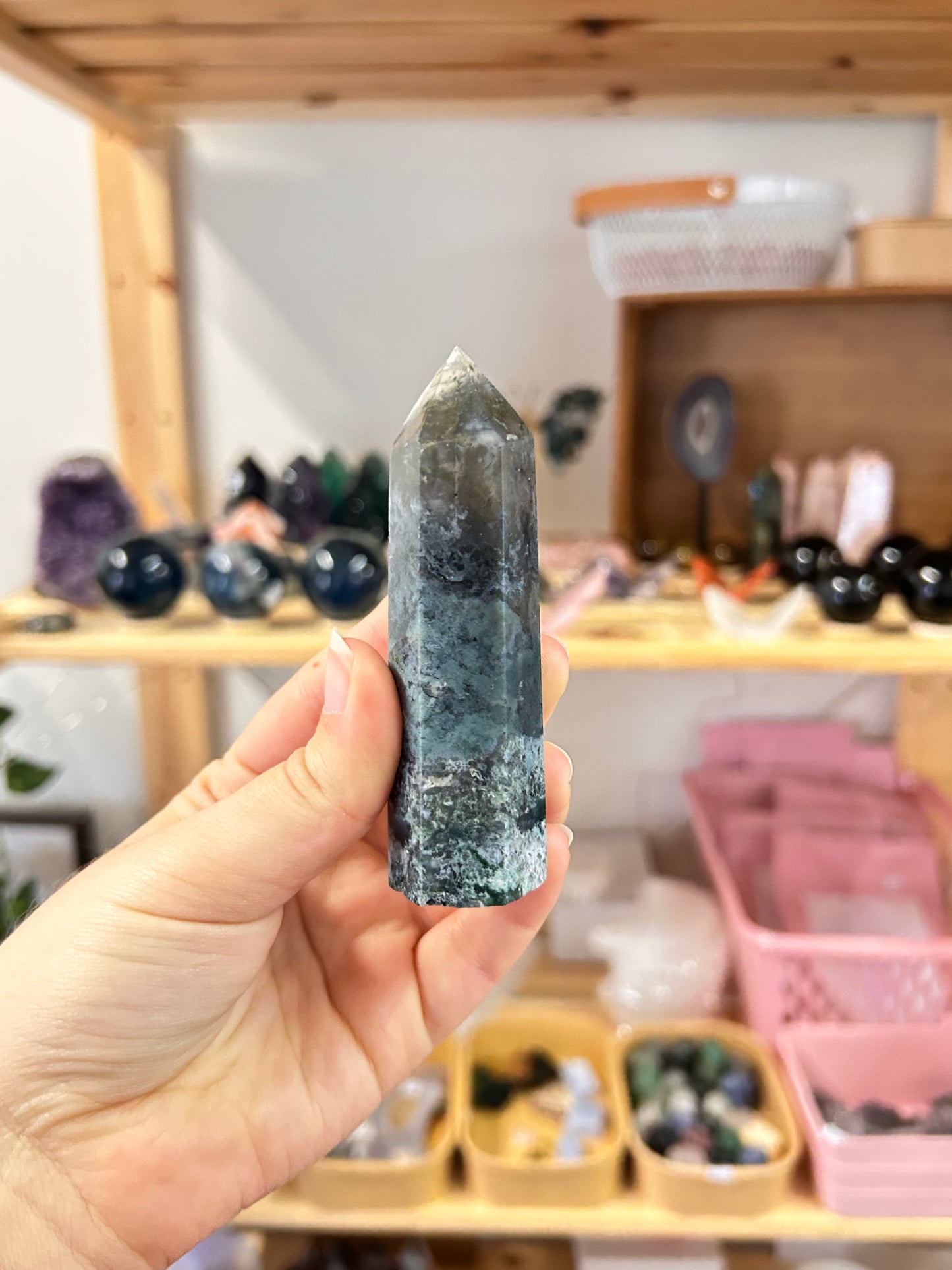 Moss Agate Tower - B