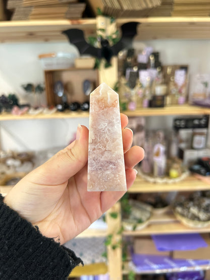 Pink Amethyst Tower - C