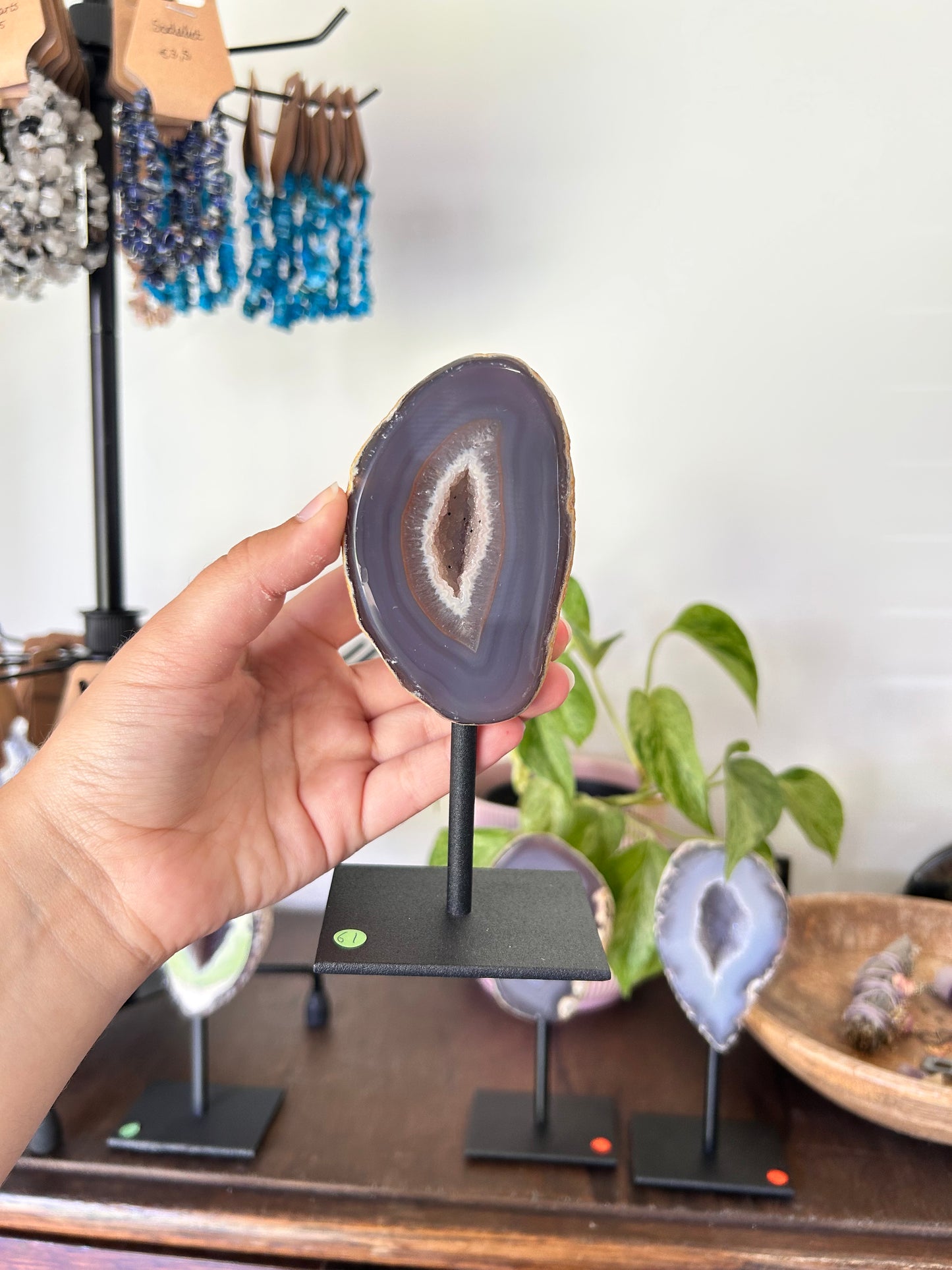Agate On Stand