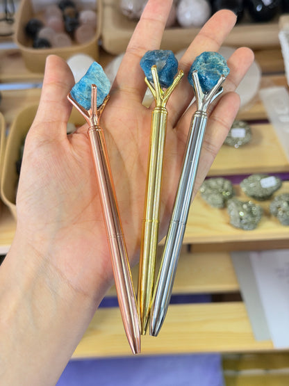 Crystal Pen (Multiple Crystal Options!)