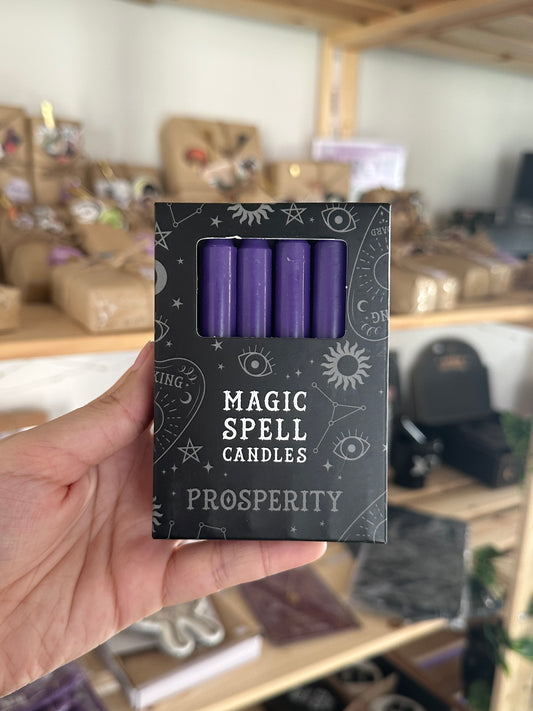 Purple Spell Candles