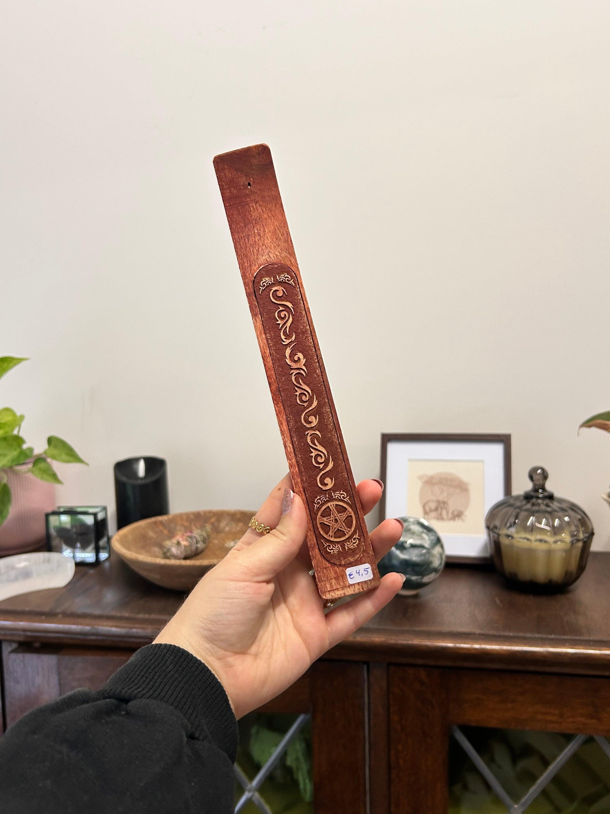 pentagram incense holder