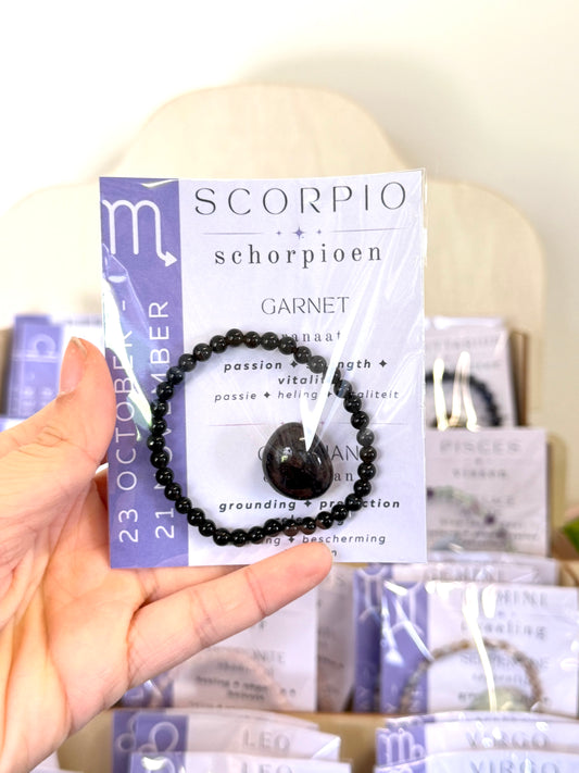 Scorpio Crystal Set