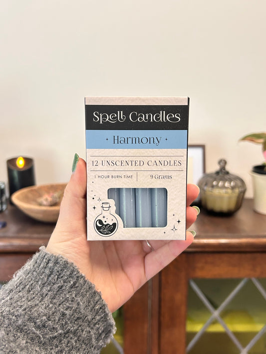 Harmony (blue) spell candles 
