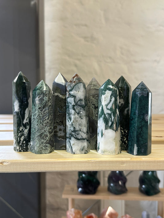 Moss Agate Towers