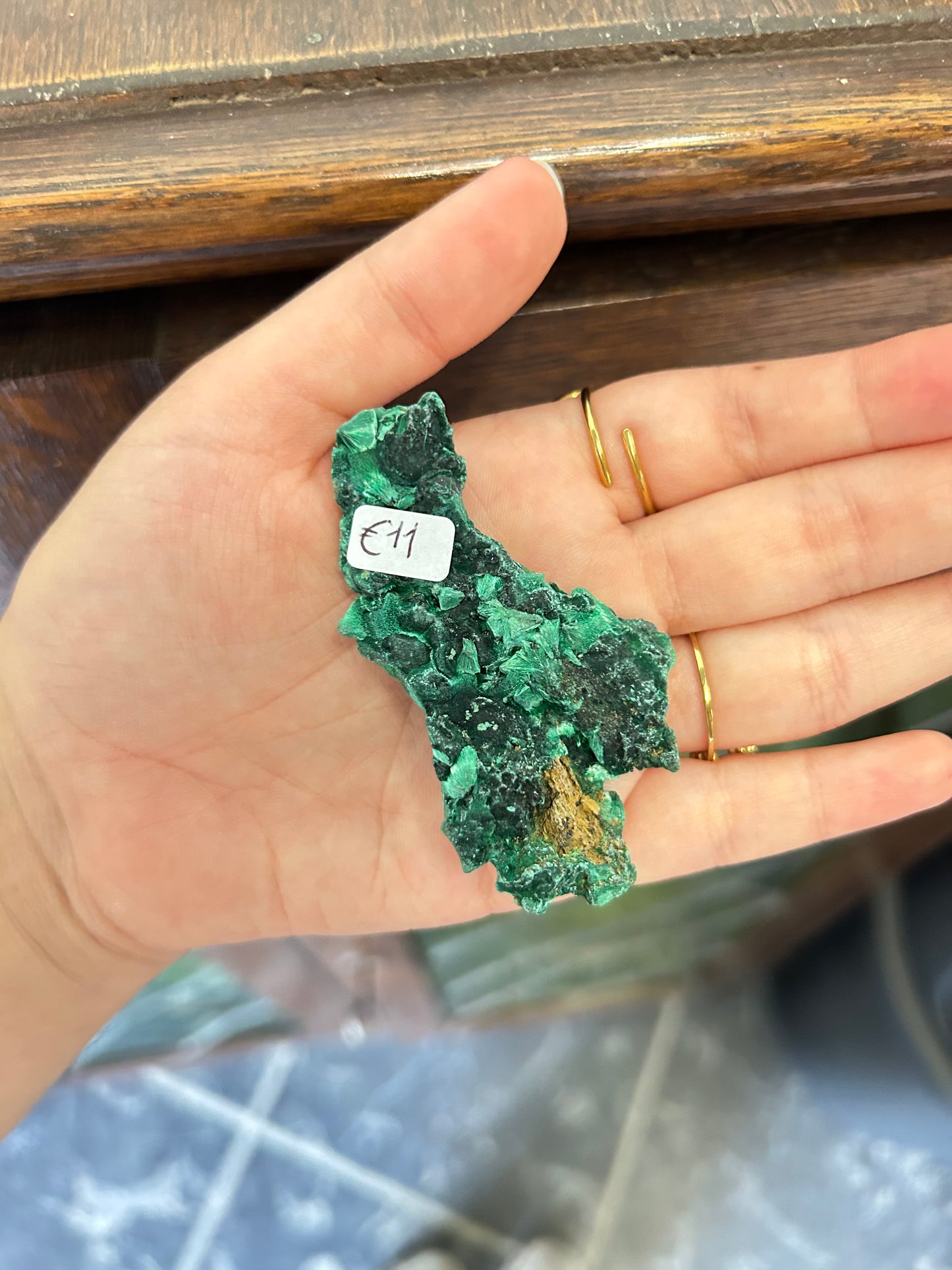 Raw Malachite