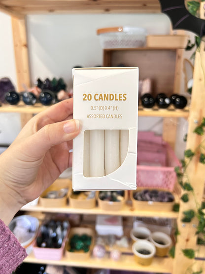 White Spell Candles
