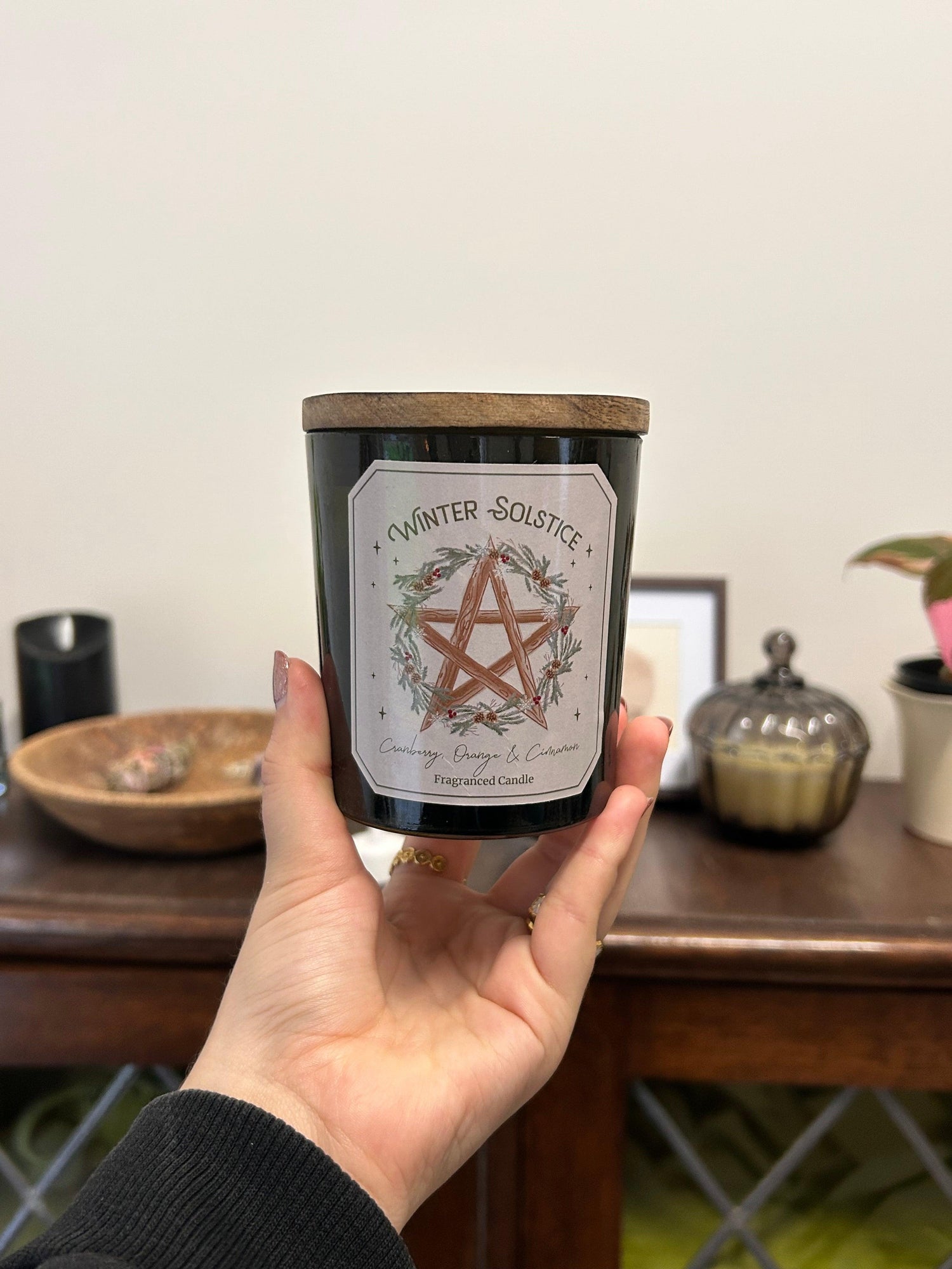 winter solstice candle