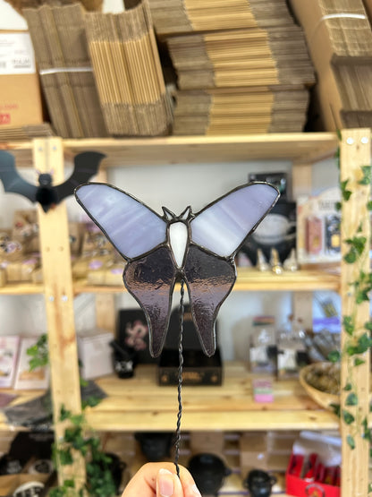 Butterfly Stained Glass Stake