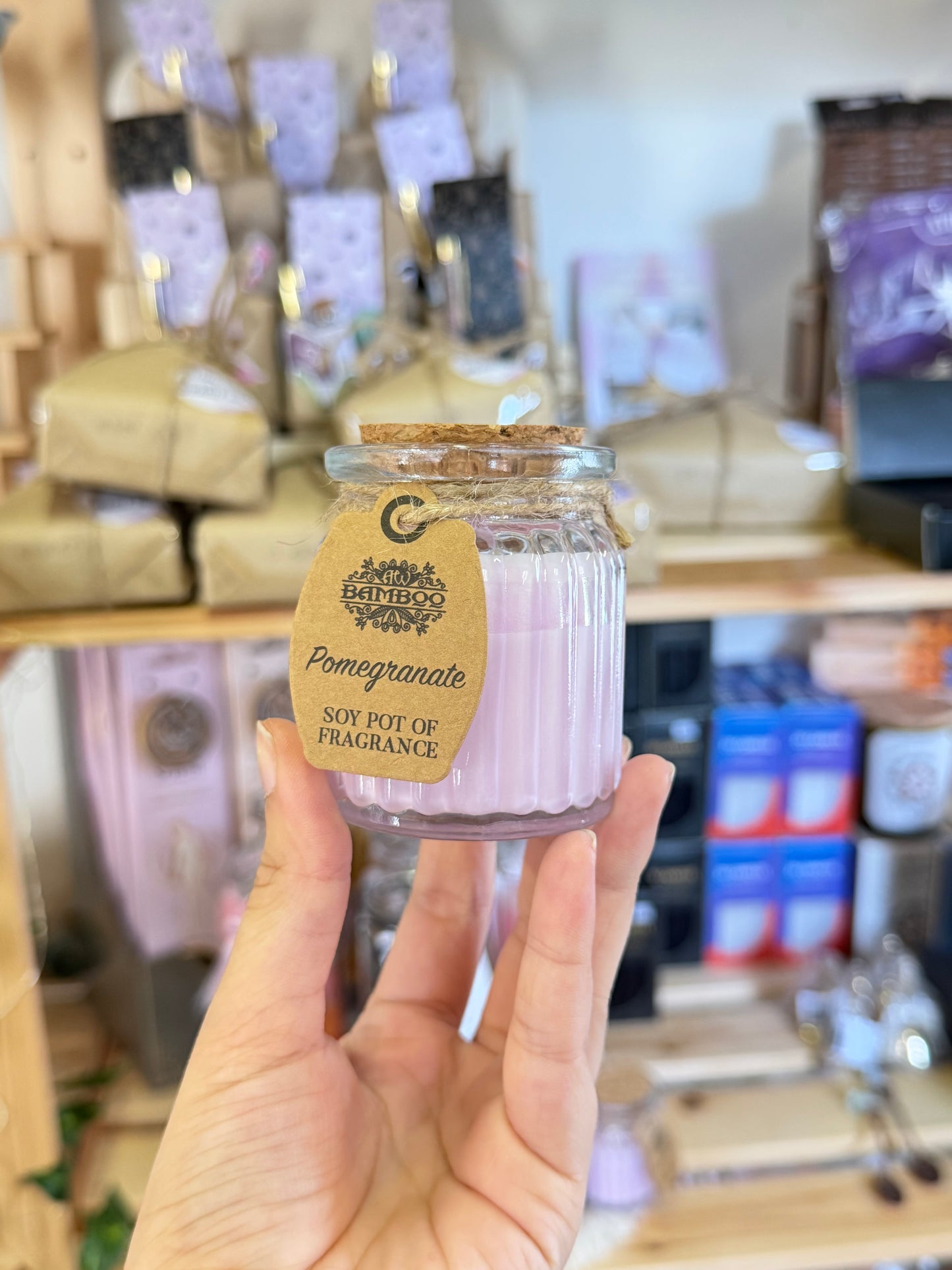 Pomegranate Candle