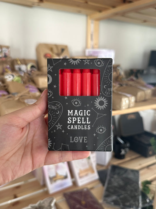 Red Spell Candles