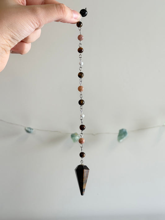 Tiger's Eye Pendulum