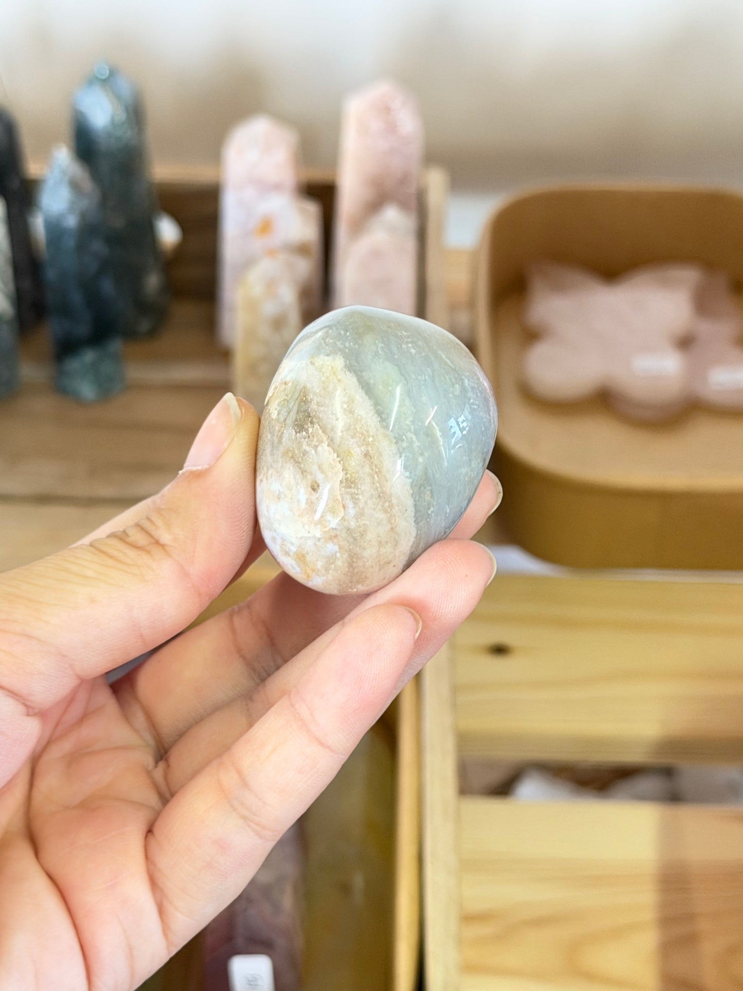 Ocean Jasper Palmstone