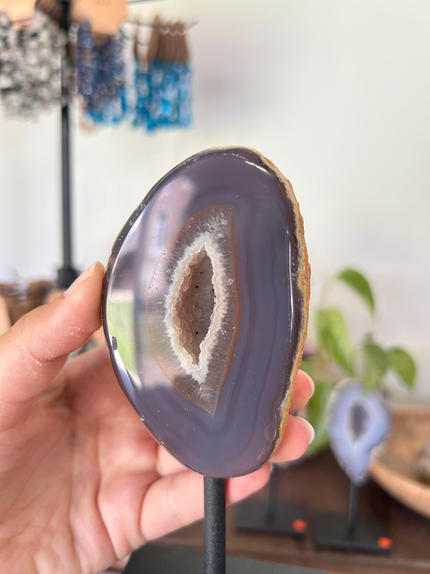 Agate On Stand