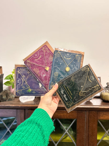 necklaces inspired by tarot