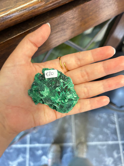 Raw Malachite