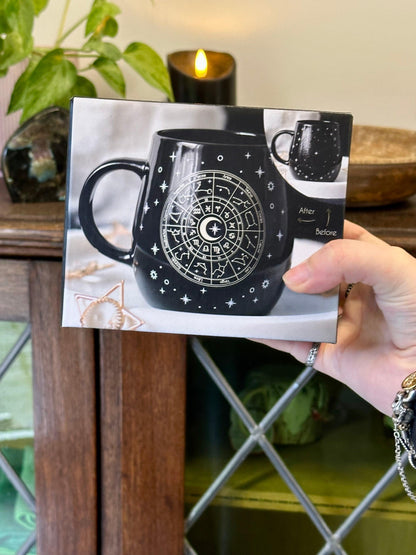 color changing mug in astrology theme