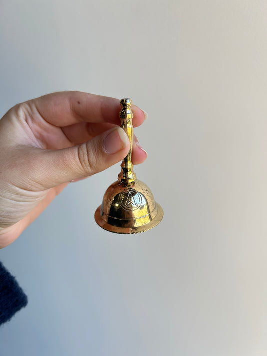 Pentagram Witch Bell