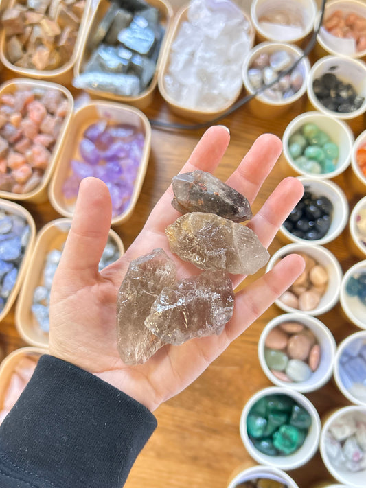 Raw Smoky Quartz