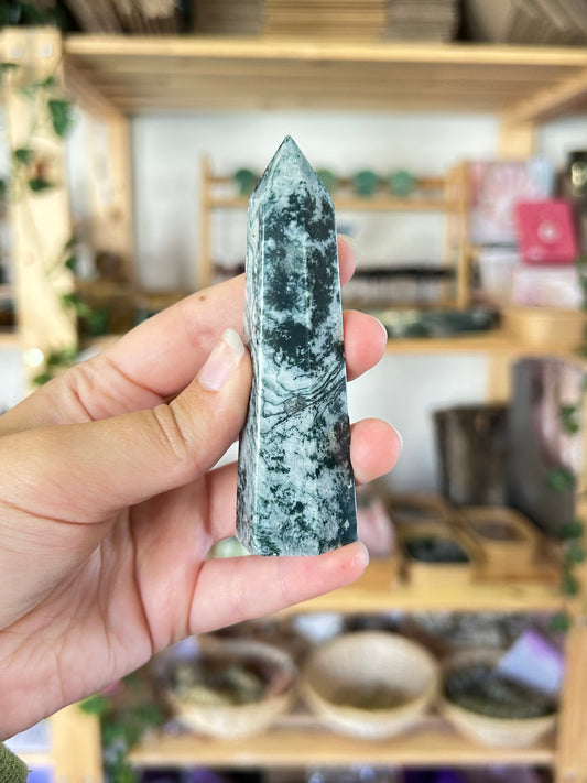 Moss Agate Tower J