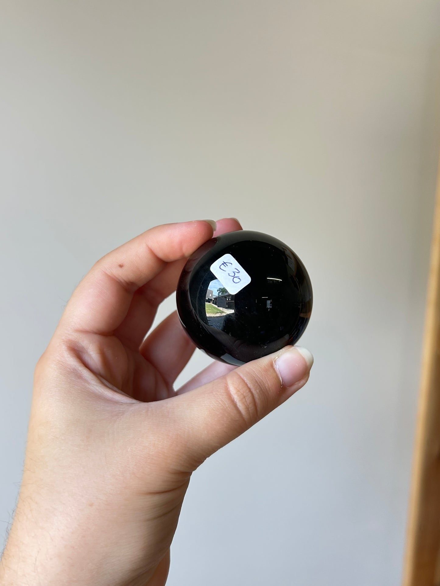 Rainbow Obsidian Sphere