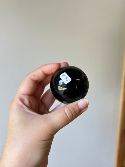 Rainbow Obsidian Sphere
