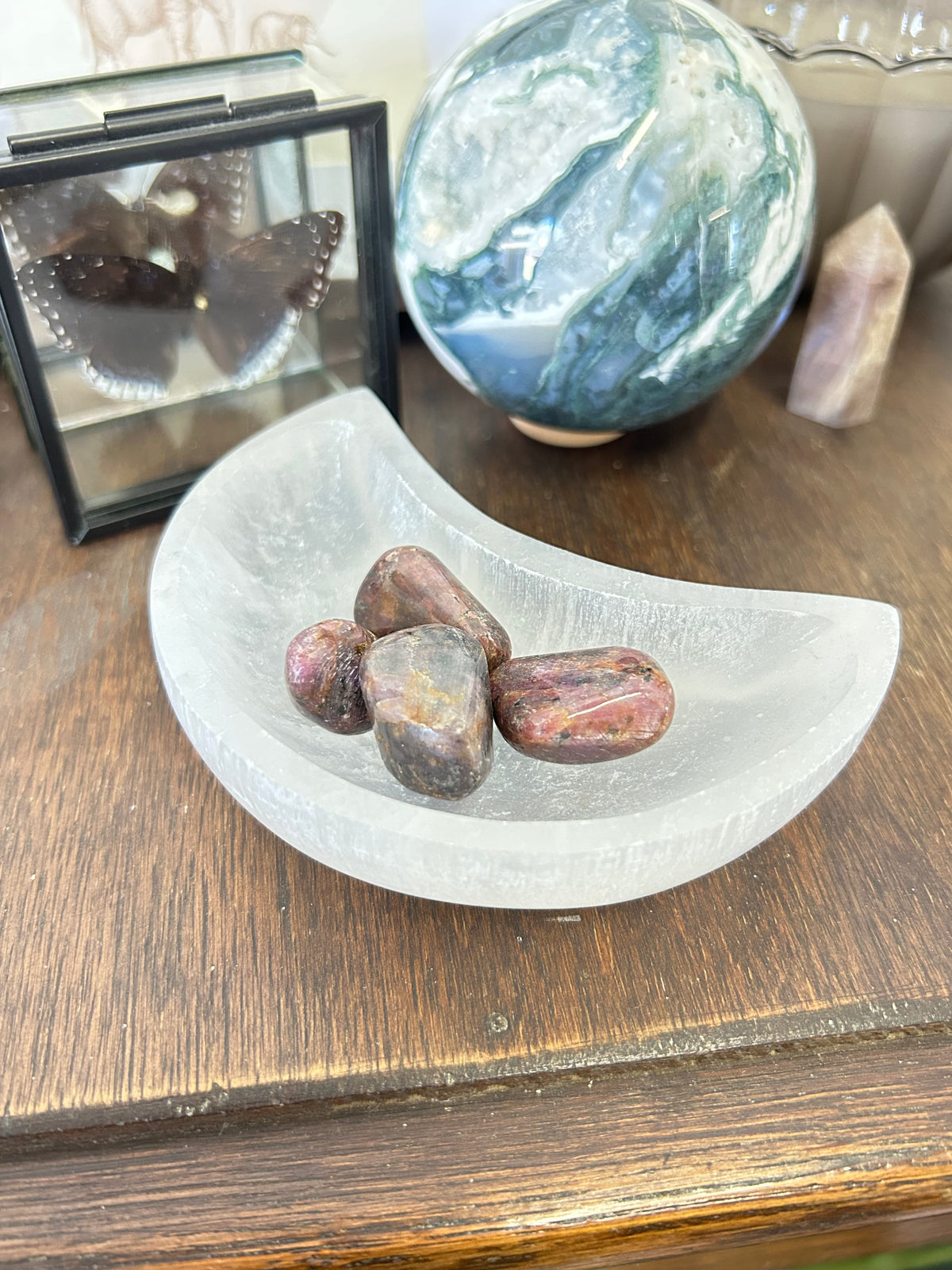 Pink Agate Tumble