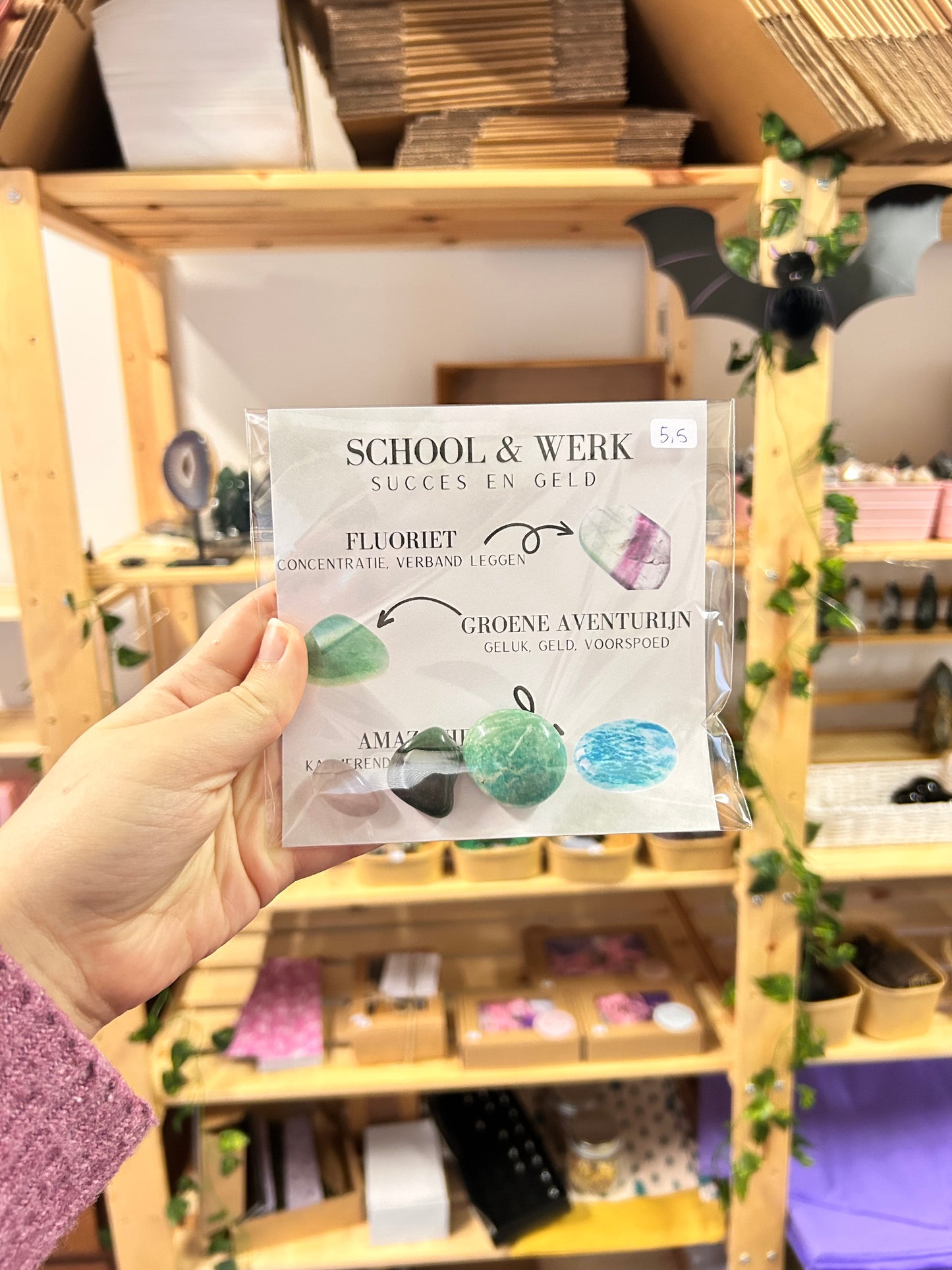 School & Werk Kristal Set